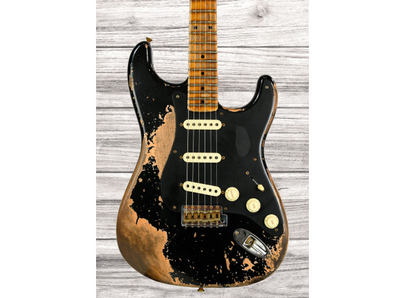 Fender Custom Shop Limited Edition 56 Strat Poblano Super Heavy Realic Aged Black Fender Custom Shop Limited Edition 56 Strat Poblano Super Heavy Realic Aged Black